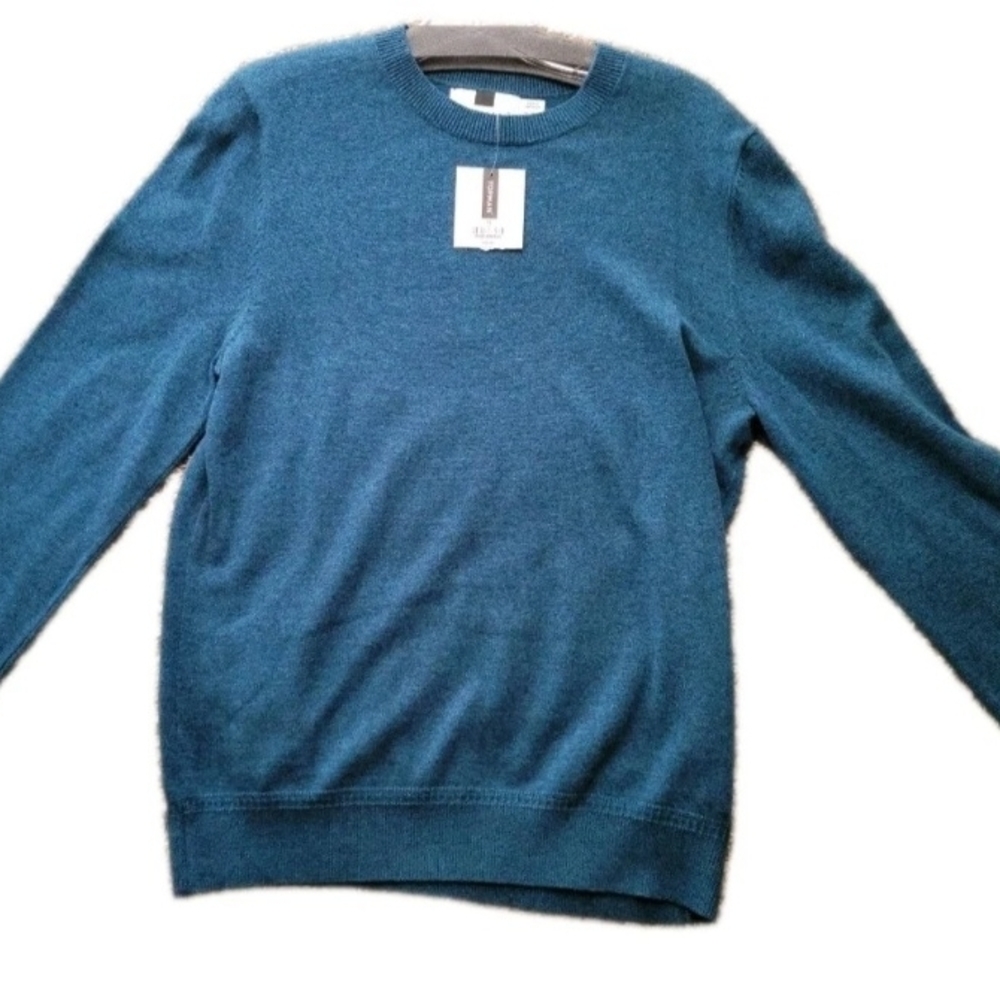 Topman Men's Blue Sweater Size Medium New With Tags
